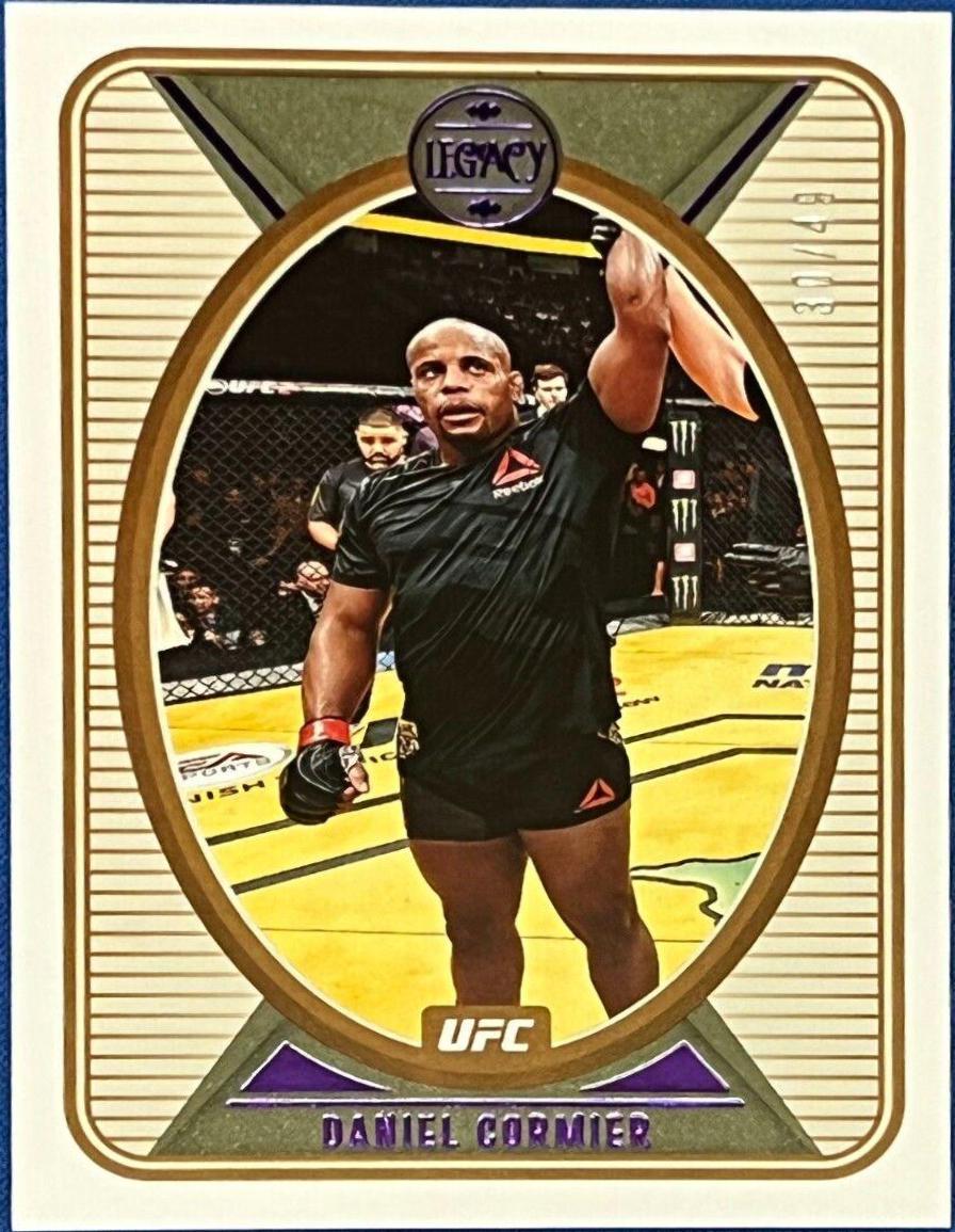 Daniel Cormier 2022 Panini Chronicles UFC Base Spectra #397 Purple