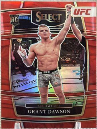 Grant Dawson 2022 Panini Select UFC Concourse #1 Red