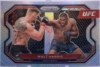 Walt Harris 2021 Panini Prizm UFC Base #159 Silver