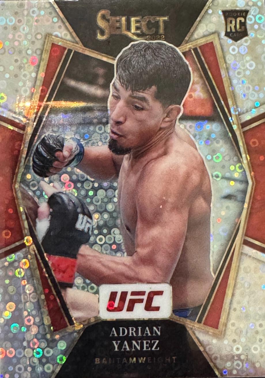 Adrian Yanez 2022 Panini Select UFC Premier Level #155 Disco