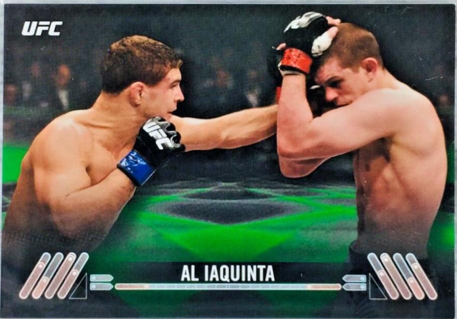 Al Iaquinta 2017 Topps UFC Knockout Base #55 Green