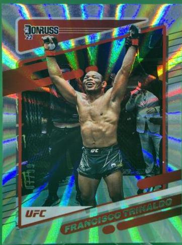 Francisco Trinaldo 2022 Panini Donruss UFC Base #199 Laser