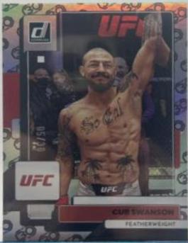 Cub Swanson 2023 Panini Donruss UFC Base #136 30th Anniversary