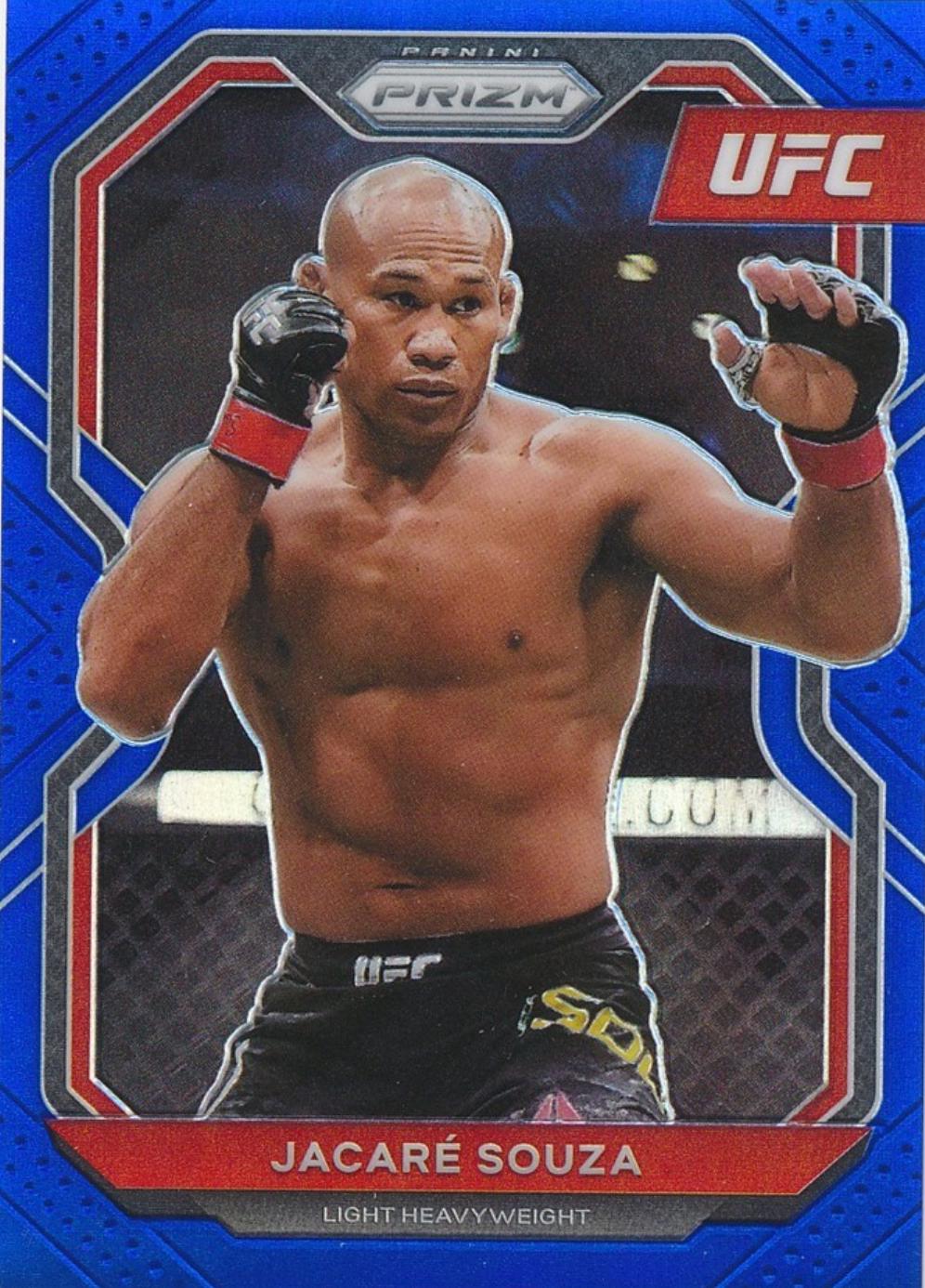 Ronaldo Souza 2021 Panini Prizm UFC Base #21 Blue