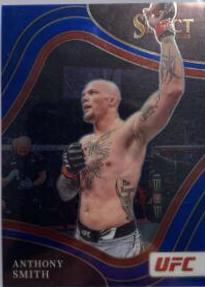 Anthony Smith 2022 Panini Select UFC Octagonside #228 Blue Prizm