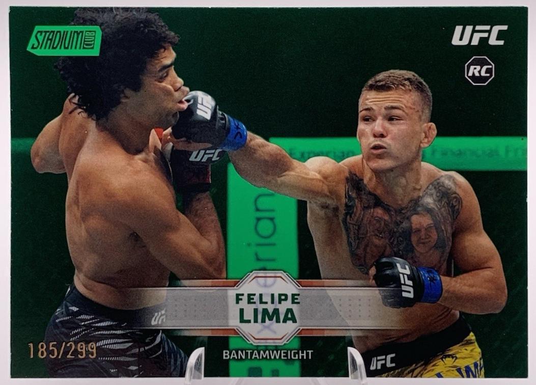 Felipe Lima 2026 Topps Stadium Club UFC Base #140 Green