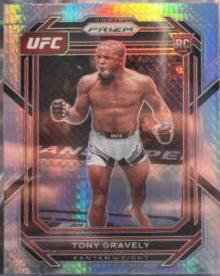 Tony Gravely 2023 Panini Prizm UFC Base #148 Hyper