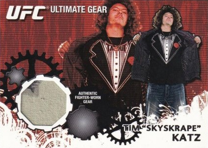 Tim Katz 2010 Topps UFC Ultimate Gear Relics #UG-TK Red