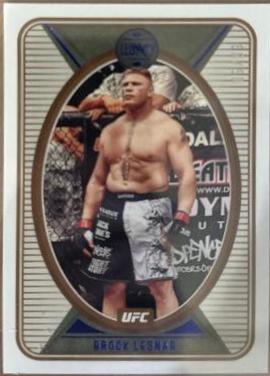 Brock Lesnar 2022 Panini Chronicles UFC Base Legacy #147 Platinum