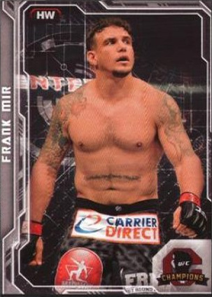 Frank Mir 2014 Topps UFC Champions Base #67 Blue
