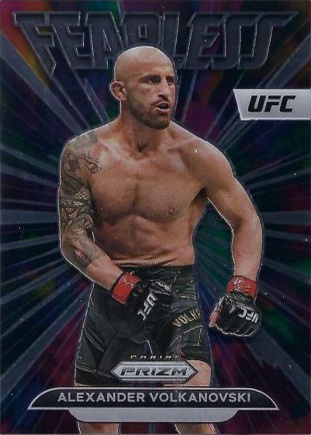 Alexander Volkanovski 2023 Panini Prizm UFC Fearless #7 Gold
