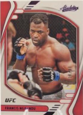 Francis Ngannou 2022 Panini Chronicles UFC Base Absolute #130 Purple