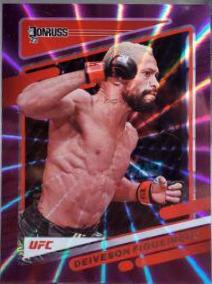 Deiveson Figueiredo 2022 Panini Donruss UFC Base #67 Purple Laser