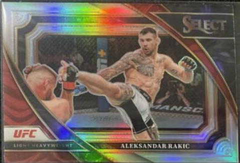 Aleksandar Rakic 2023 Panini Select UFC Mezzanine #307 Silver