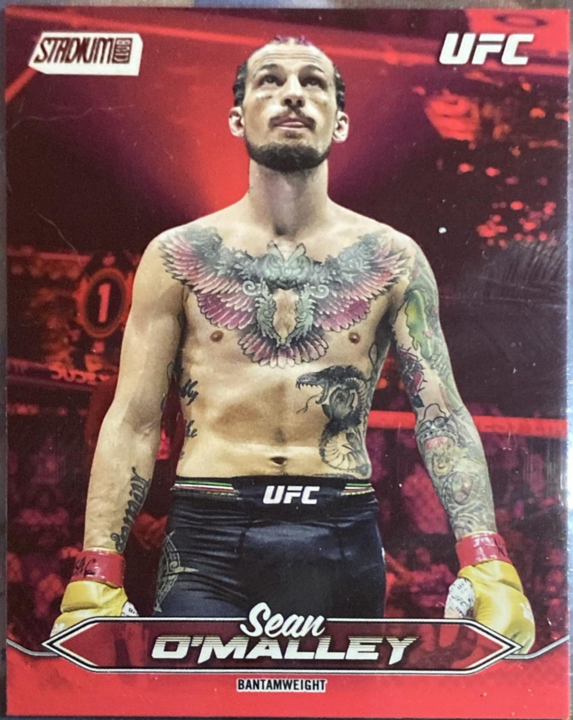 Sean O'Malley 2025 Topps Stadium Club UFC Base #20 Red