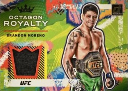 Brandon Moreno 2022 Panini Donruss UFC Octagon Royalty #44 Prime