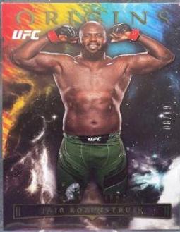Jairzinho Rozenstruik 2023 Panini Chronicles UFC Base Origins #137 Gold