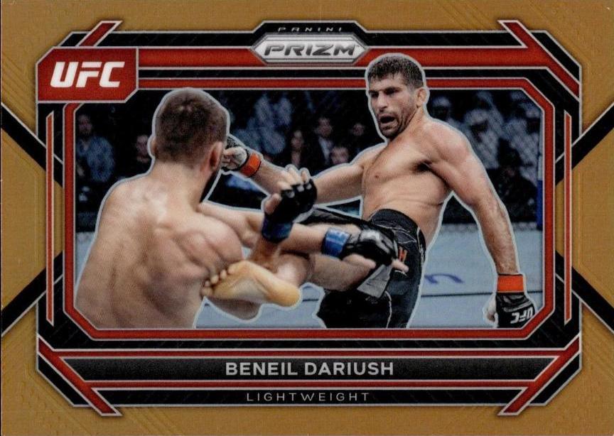 Beneil Dariush 2023 Panini Prizm UFC Base #28 Orange