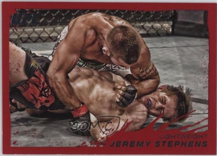 Jeremy Stephens 2011 Topps UFC Moment of Truth Base #117 Ruby