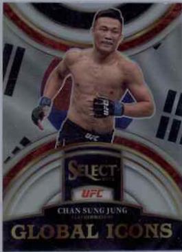 Chan Sung Jung 2023 Panini Select UFC Global Icons #2 Silver