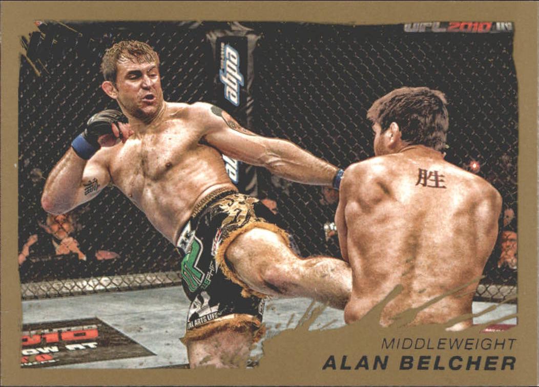 Alan Belcher 2011 Topps UFC Moment of Truth Base #57 Gold