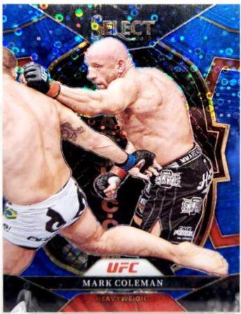 Mark Coleman 2023 Panini Select UFC Concourse #79 Blue Disco