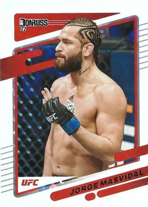 Jorge Masvidal 2022 Panini Donruss UFC Base #22 Silver