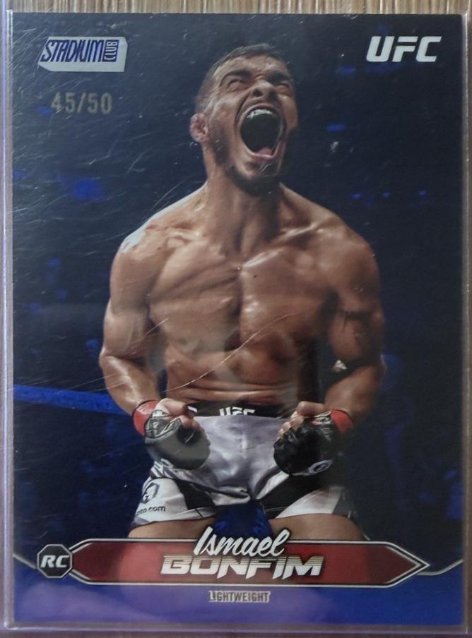Ismael Bonfim 2025 Topps Stadium Club UFC Base #157 Blue