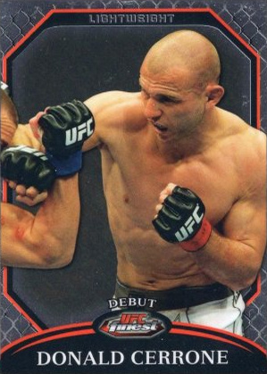 Donald Cerrone 2011 Topps Finest UFC Base #76 Red Refractor