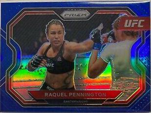 Raquel Pennington 2021 Panini Prizm UFC Base #185 Blue