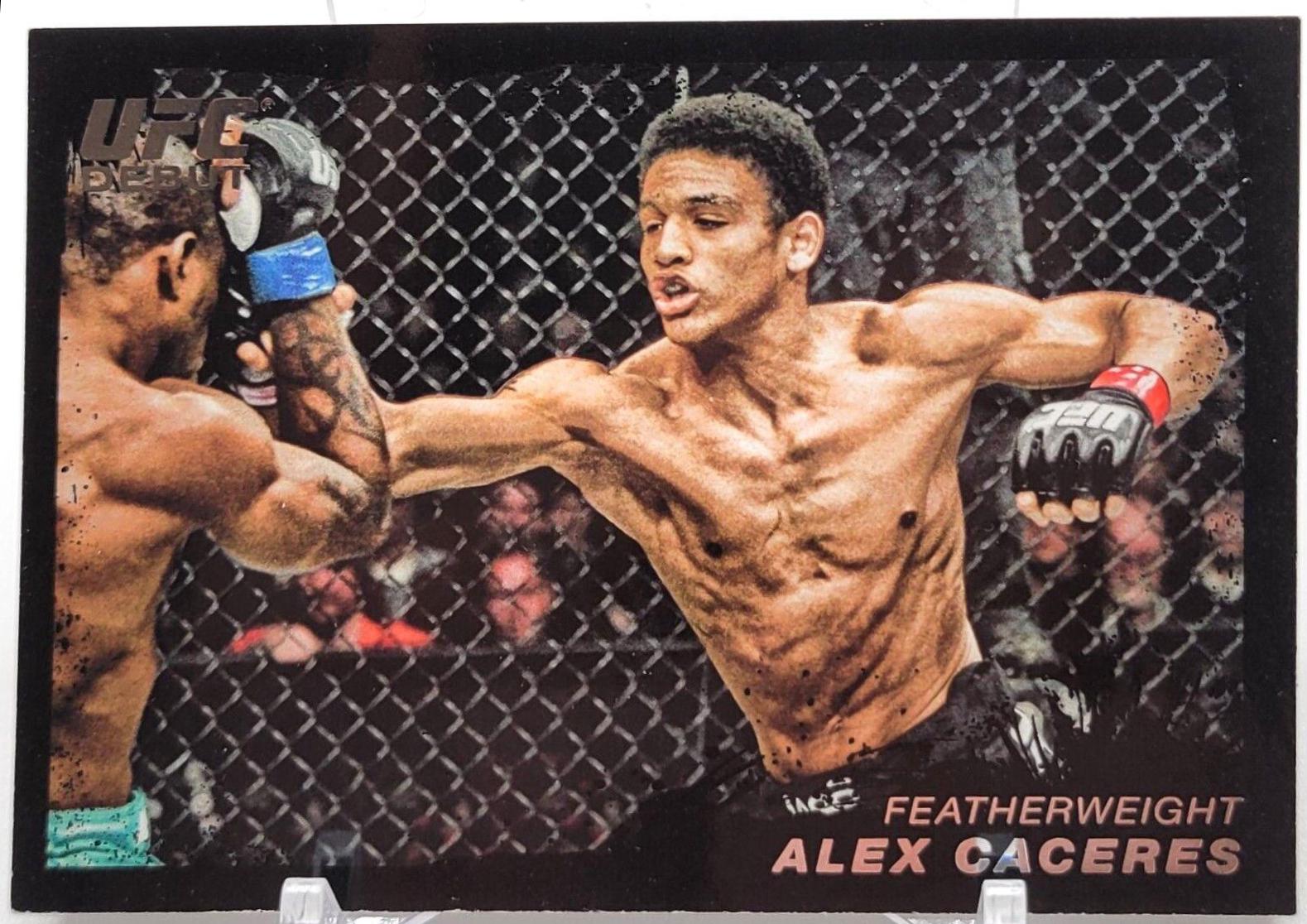 Alex Caceres 2011 Topps UFC Moment of Truth Base #84 Onyx