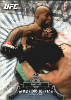 Demetrious Johnson 2012 Topps UFC Bloodlines Base #104 Flag