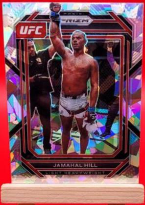 Jamahal Hill 2023 Panini Prizm UFC Base #119 Ice
