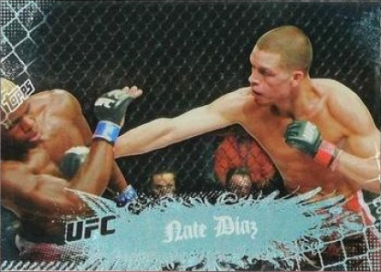 Nate Diaz 2010 Topps UFC Main Event Base #29 Diamond