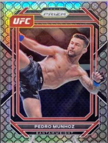 Pedro Munhoz 2023 Panini Prizm UFC Base #174 Octagon