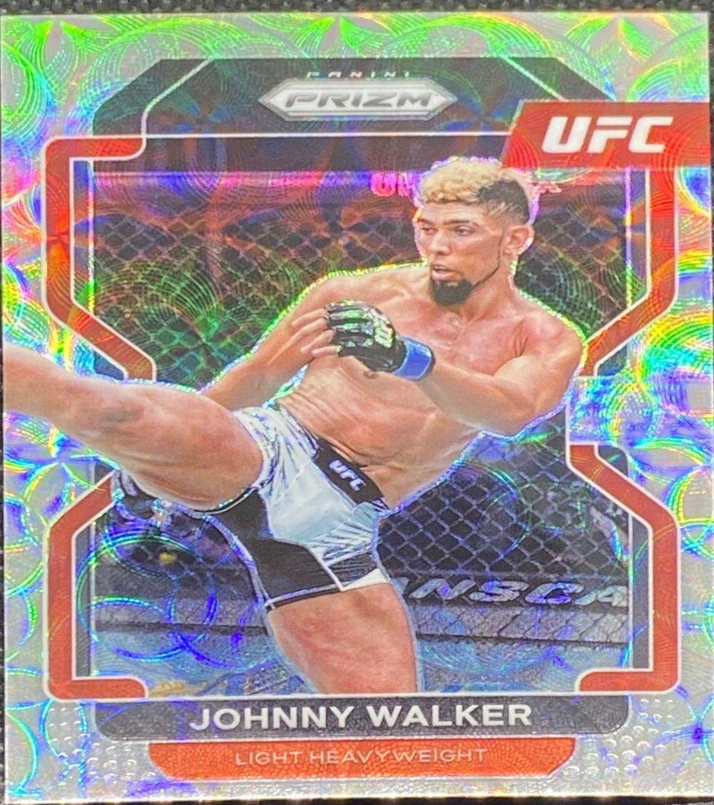Johnny Walker 2022 Panini Prizm UFC Base #106 Premium
