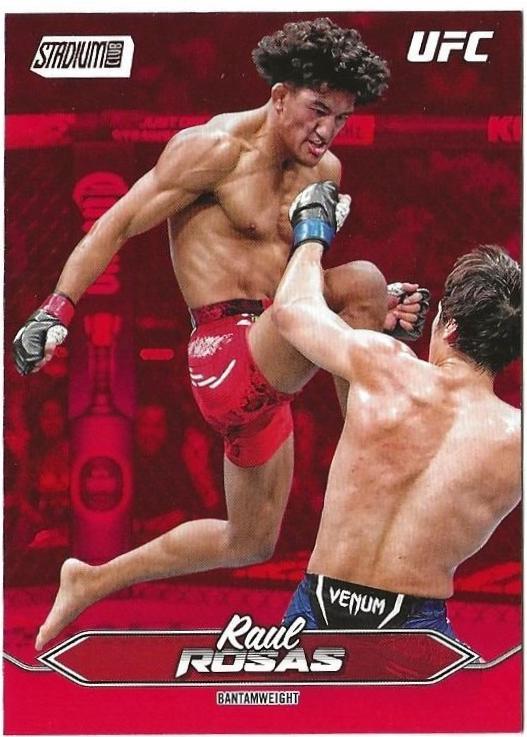 Raul Rosas 2025 Topps Stadium Club UFC Base #38 Red