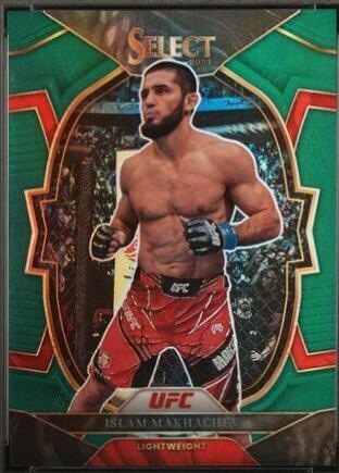 Islam Makhachev 2023 Panini Select UFC Mezzanine #313 Green