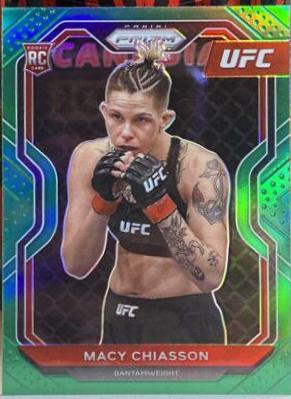 Macy Chiasson 2021 Panini Prizm UFC Base #37 Green