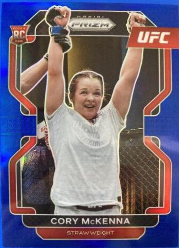 Cory McKenna 2022 Panini Prizm UFC Base #131 Blue