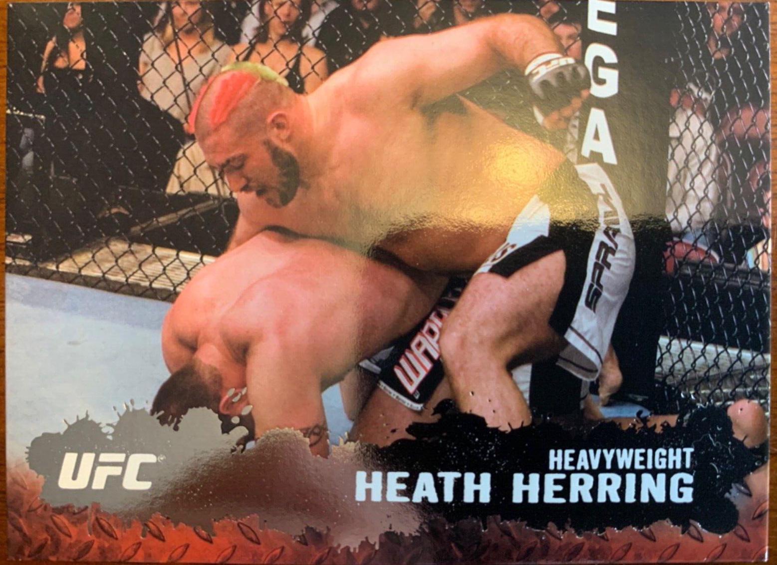 Heath Herring 2009 Topps UFC Round 2 Base #26 Silver