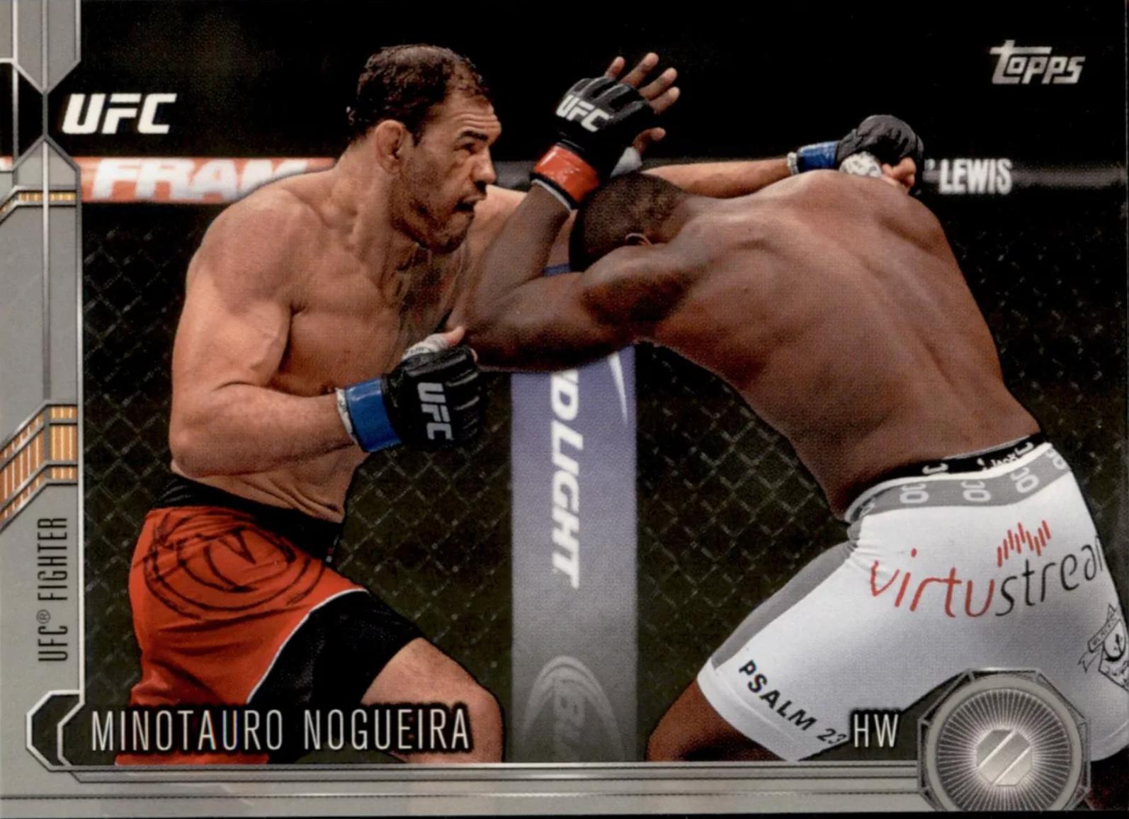 Antonio Rodrigo Nogueira 2015 Topps UFC Chronicles Base #54 Silver