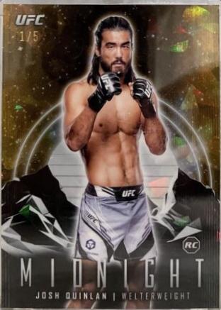 Josh Quinlan 2024 Topps Midnight UFC Base #29 Daybreak