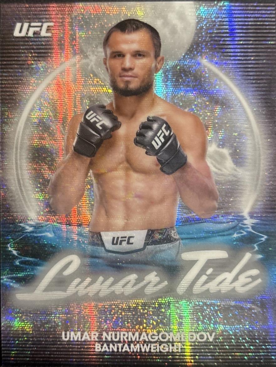 Umar Nurmagomedov 2025 Topps Midnight UFC Lunar Tide #LT-1 Moon Beam