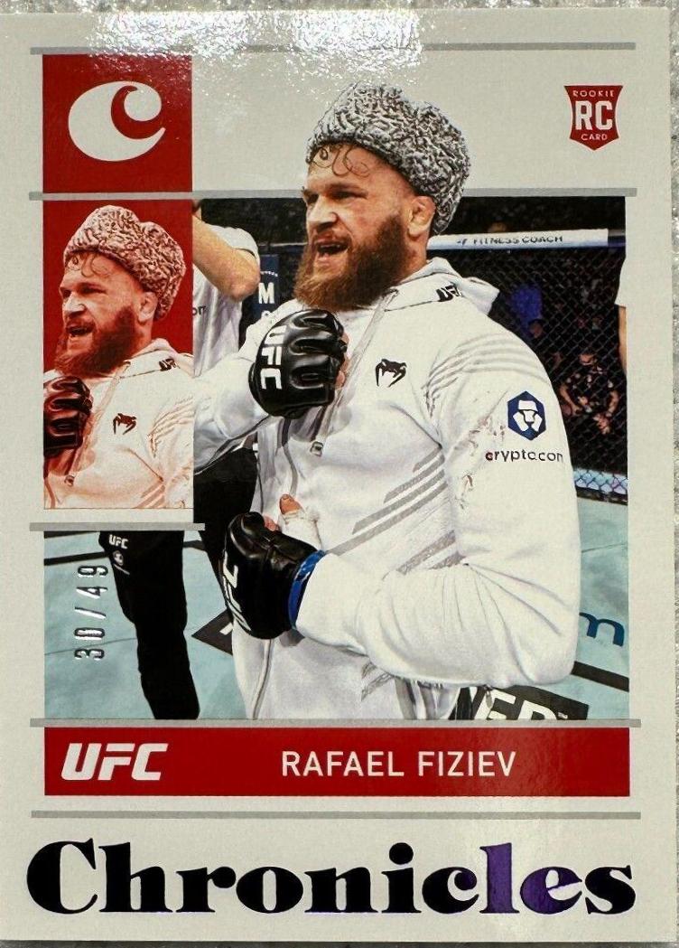 Rafael Fiziev 2022 Panini Chronicles UFC Base Chronicles #84 Purple