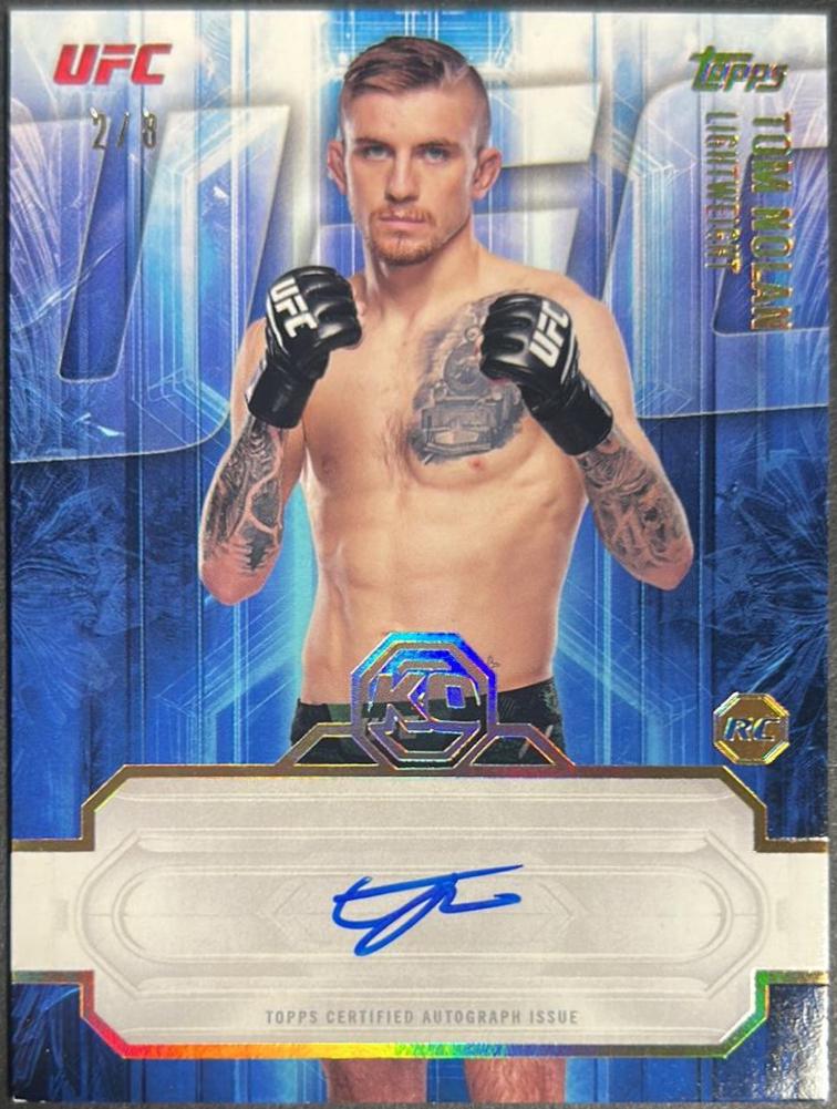 Tom Nolan 2026 Topps Knockout UFC Knockout Autographs #KOA-TNN Red