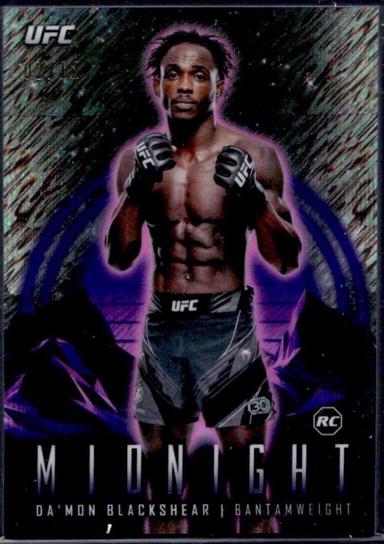 Da'Mon Blackshear 2024 Topps Midnight UFC Base #39 Midnight