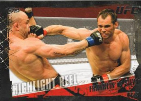 Rich Franklin / Wanderlei Silva 2010 Topps UFC Base #193 Red