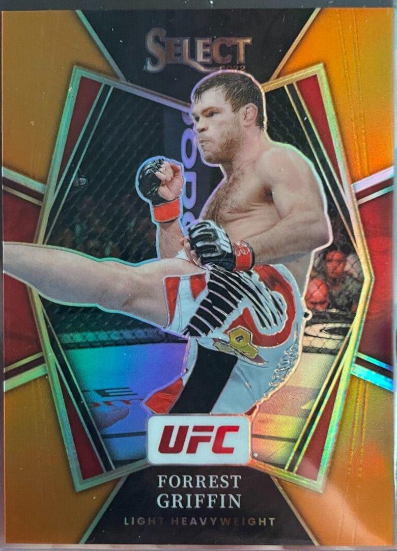 Forrest Griffin 2022 Panini Select UFC Premier Level #188 Orange