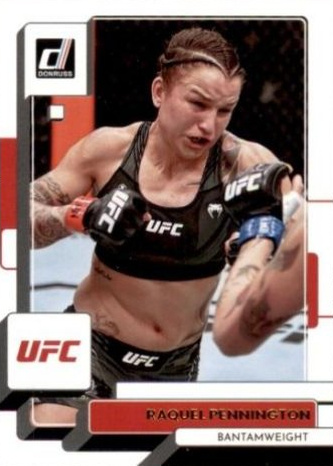 Raquel Pennington 2023 Panini Donruss UFC Base #147 Press Proof Purple